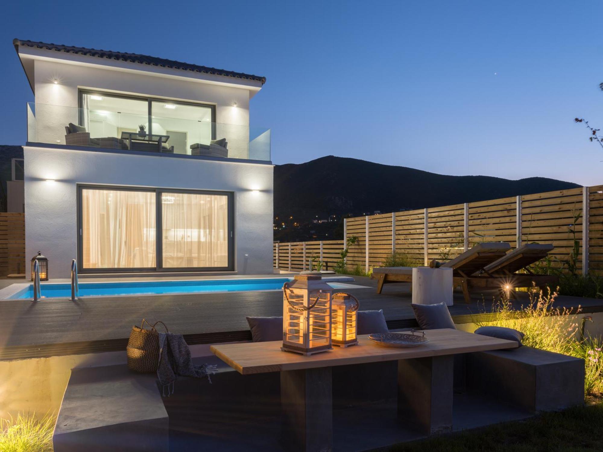 Bright Coast Superior Villa Alykes  Exterior foto