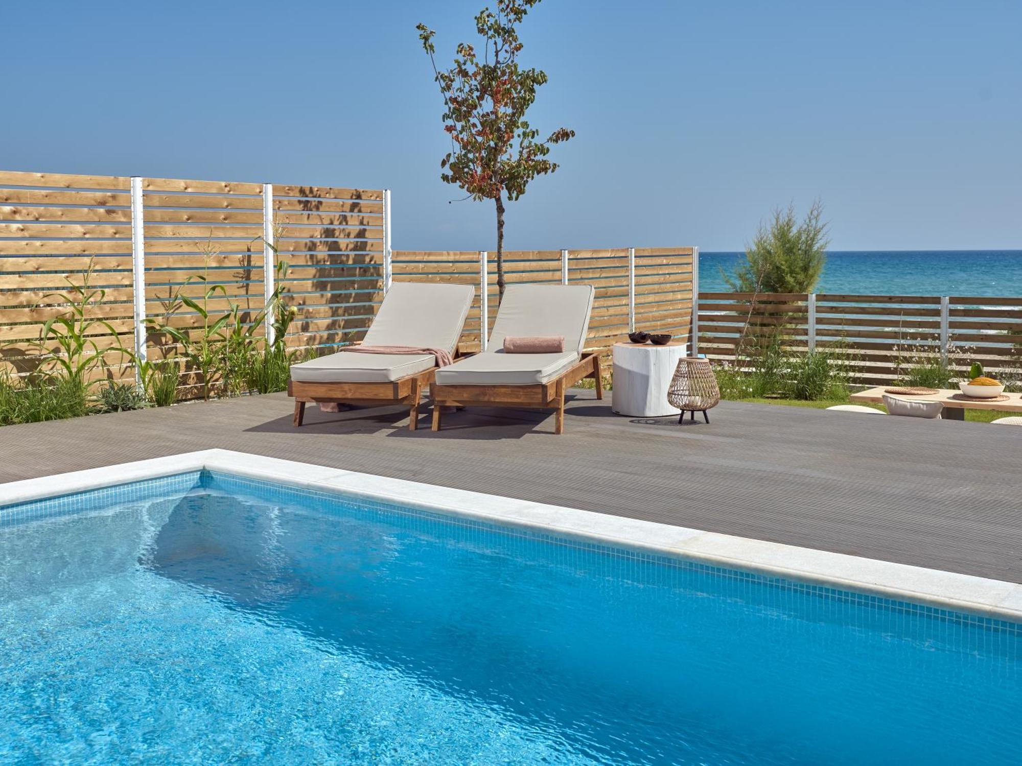 Bright Coast Superior Villa Alykes  Exterior foto
