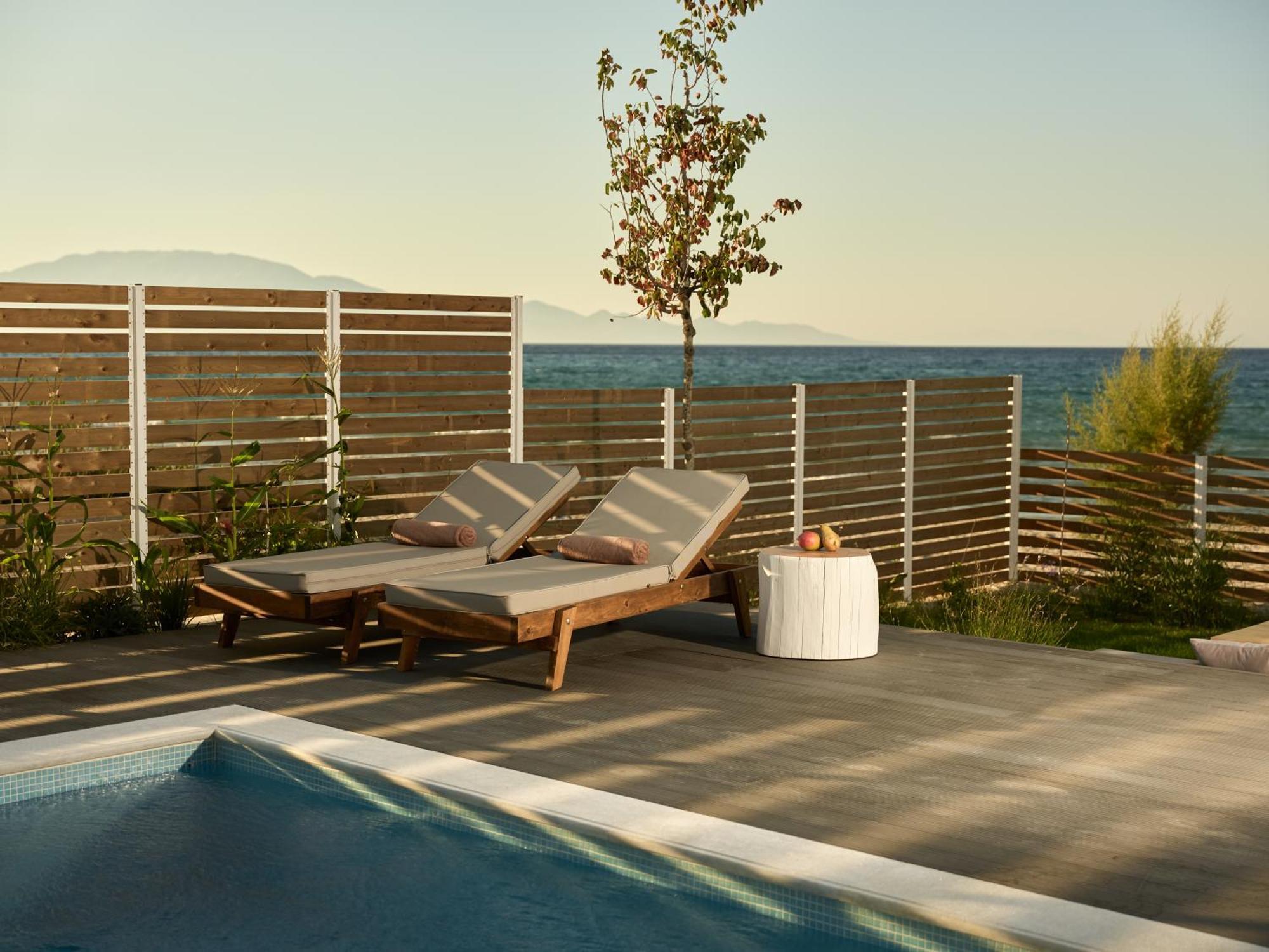 Bright Coast Superior Villa Alykes  Exterior foto